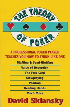David Sklansky «Теория покера»